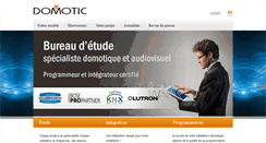 Desktop Screenshot of domotic.fr